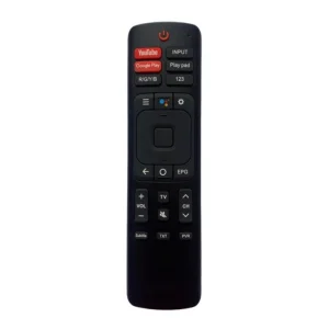 Generic Smart TV Remote No. 1080 Compatible-Replacement for Vu Smart TV LCD-LED Remote Control (Black)