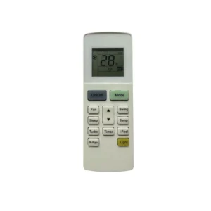 Generic AC Remote No. 222A Compatible-Replacement for Onida AC Remote Control (White)