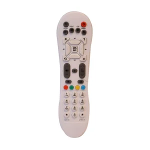 Generic DTH Remote No. 125 Compatible-Replacement for Videocon DTH Set Top Box Remote (White)