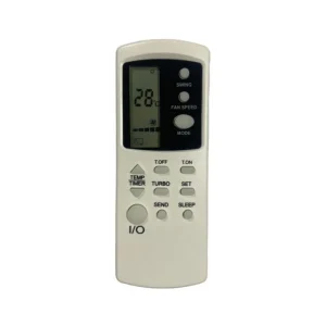 Generic AC Remote No.31 No Backlight Haier AC Remote Control (White)