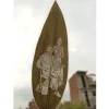 Generic Custom Engraved Leaf Art – Personalized Portrait on Natural Leaf