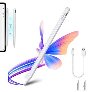 TECPHILE- 494 New Bluetooth iPad Pencil for 2018 & Later Models with Dual Charging