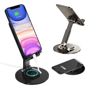 TECPHILE - Aerogrip 360-degree Adjustable Mobile Holder & Phone Stand
