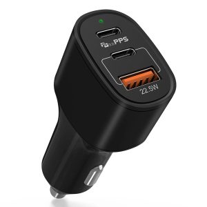 TECPHILE - C1903 60W Car Charger